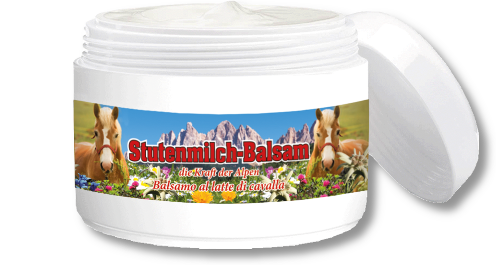 Horse milk balm