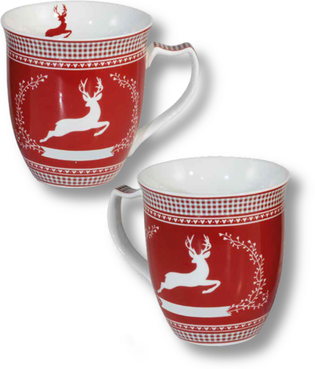 Porcelain cup | Red deer