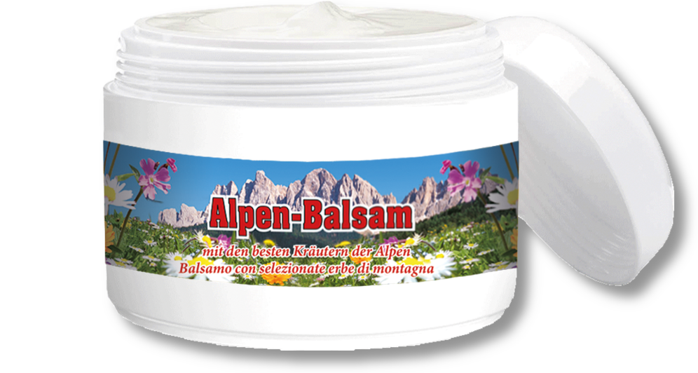 Alpen Balsamo con erbe di montagna